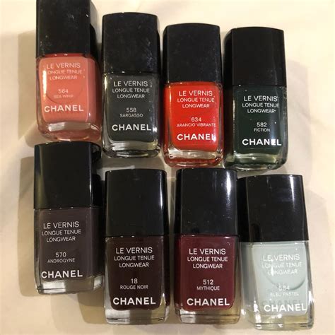 chanel classic colors|discontinued Chanel nail polish colors.